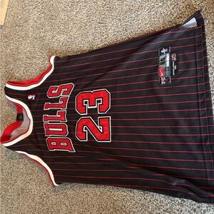 Bulls Black and Red Jersey